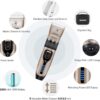 Cordless Pet Grooming Clippers Kit – Quiet, Rechargeable & Powerful