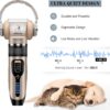 Cordless Pet Grooming Clippers Kit – Quiet, Rechargeable & Powerful