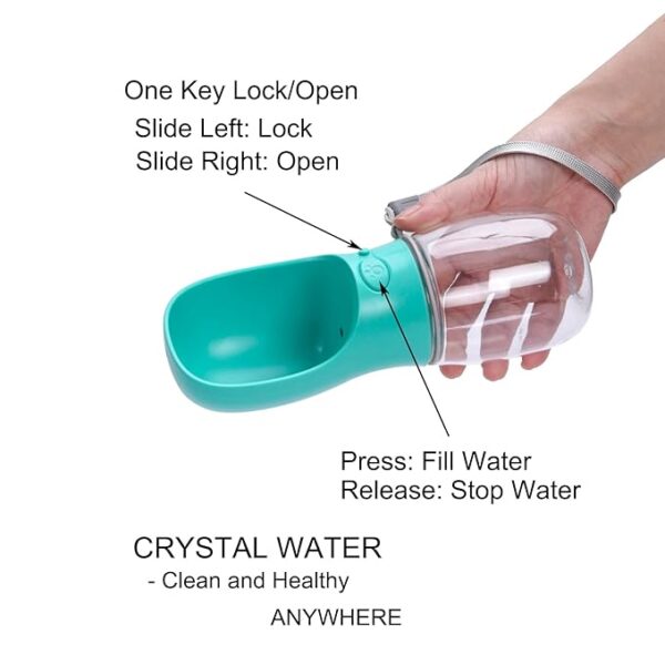 Portable Pet Water Bottle Feeder – Keep Your Pet Hydrated Anywhere, Anytime