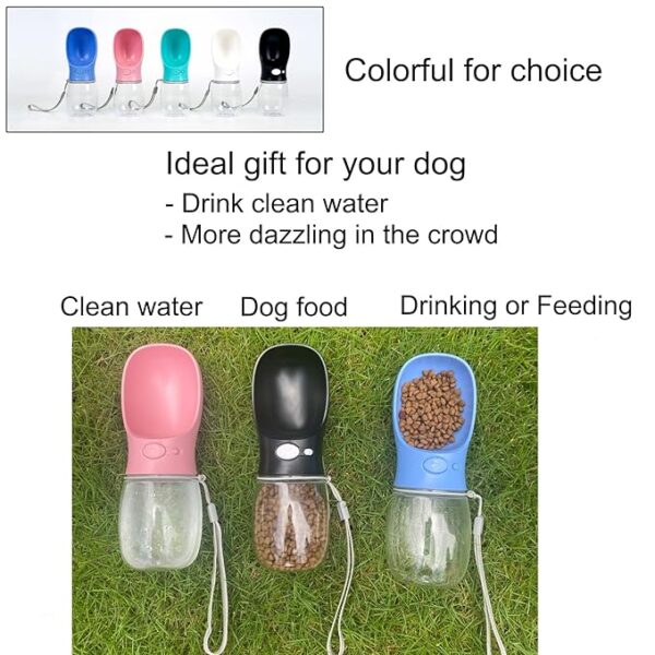 Portable Pet Water Bottle Feeder – Keep Your Pet Hydrated Anywhere, Anytime
