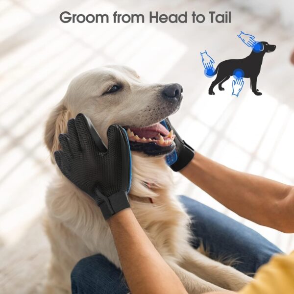 Grooming Glove – Remove Loose Fur While You Pet Your Pet