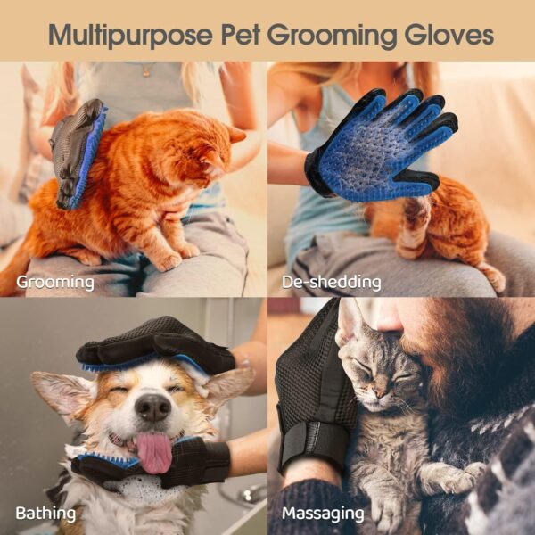 Grooming Glove – Remove Loose Fur While You Pet Your Pet