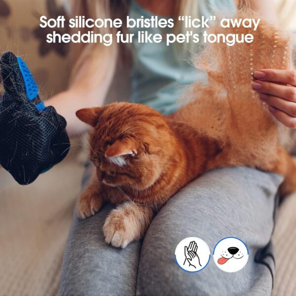 Grooming Glove – Remove Loose Fur While You Pet Your Pet