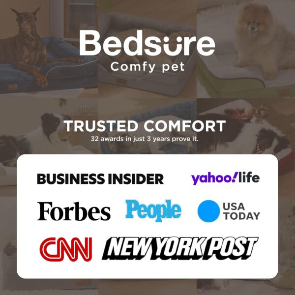 Orthopedic Dog Bed – Deep Comfort for Rest, Growth & Joint Relief