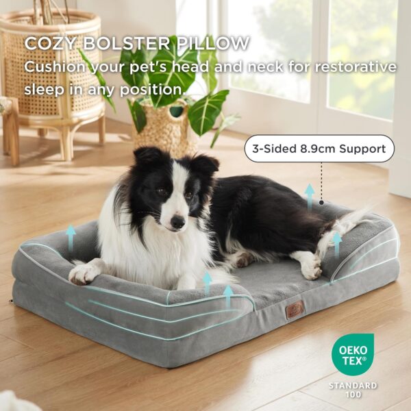 Orthopedic Dog Bed – Deep Comfort for Rest, Growth & Joint Relief