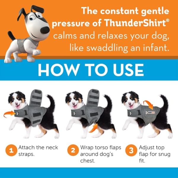 Calming Anxiety Vest – Instantly Comforts Stressed or Anxious Pets