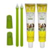 Pet Toothbrush Kit – Eliminate Bad Breath & Keep Your Pet’s Teeth Clean