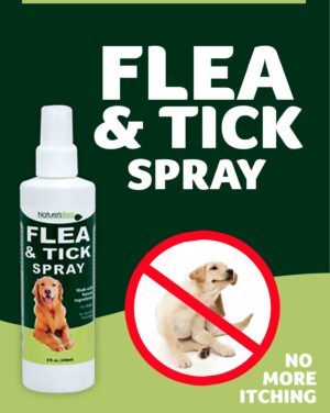 Anti-Tick & Flea Spray – Instant Protection from Pests, Naturally