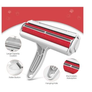 Reusable Pet Hair Remover Roller – Instantly Picks Up Fur from Furniture, Beds & Clothes
