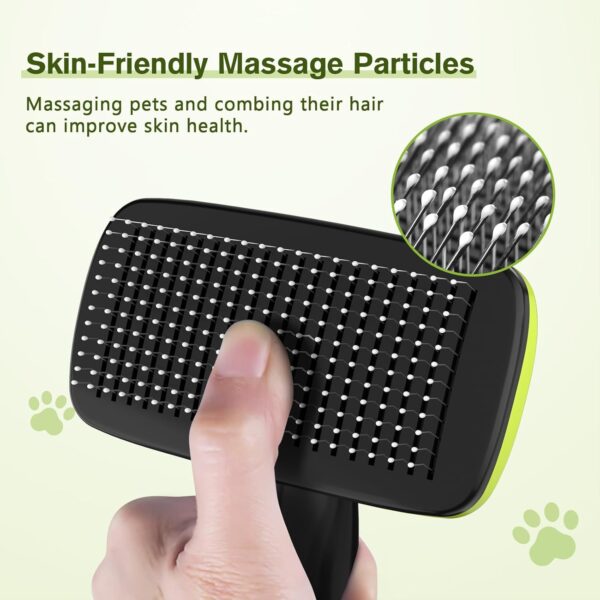 Self-Cleaning Pet Brush – Removes Hair Instantly with One Click!